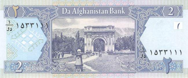 Afghanistan p.65 2 Afghanis 2002